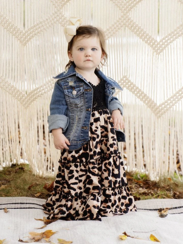 Dongguan Haohoo Clothing CO., Ltd Sale! Girls Southbound Dress - Black Top With Leopard Skirt 13 Dongguan Haohoo Clothing CO., Ltd Sale! Girls Southbound Dress - Black Top With Leopard Skirt