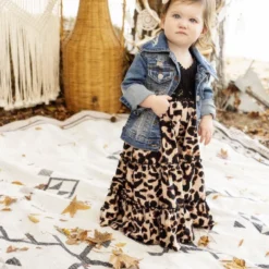 Dongguan Haohoo Clothing CO., Ltd Sale! Girls Southbound Dress - Black Top With Leopard Skirt 15 Dongguan Haohoo Clothing CO., Ltd Sale! Girls Southbound Dress - Black Top With Leopard Skirt