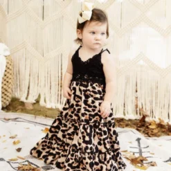 Dongguan Haohoo Clothing CO., Ltd Sale! Girls Southbound Dress - Black Top With Leopard Skirt 18 Dongguan Haohoo Clothing CO., Ltd Sale! Girls Southbound Dress - Black Top With Leopard Skirt