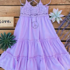 Dongguan Haohoo Clothing CO., Ltd Sale! Girls Southbound Dress - Lavender