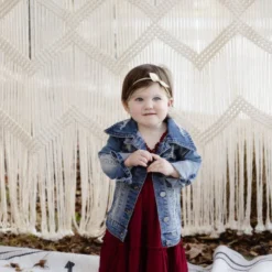 Dongguan Haohoo Clothing CO., Ltd Girls Southbound Dress - Wine Sale!