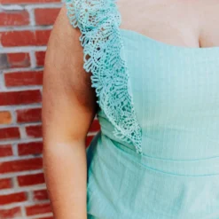 D & J Industries Hello Beautiful Dress - Mint