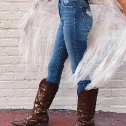 Cello Jeans Clothing High Rise Distressed Ankle Skinny Jeans 6 Cello Jeans Clothing High Rise Distressed Ankle Skinny Jeans