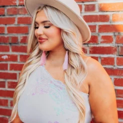 D & J Industries Hollywood Nights Sequin Dress - Pink Iridescent