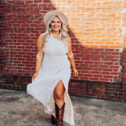 D & J Industries Hollywood Nights Sequin Dress - Pink Iridescent