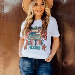 Bling-A-Gogo Hometown Proud Tee Clothing