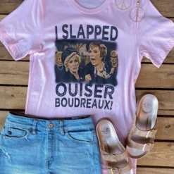 Bling-A-Gogo I Slapped Ouiser Tee