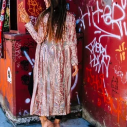 Dongguan Haohoo Clothing CO., Ltd Pre-Orders PREORDER The Royal Sequin Duster - Rose Gold