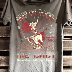 Country Deep Keep On Rockin Distressed Tee Clothing