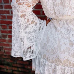 Southern Fried Chics Bridal Lacey Belle Dress - White