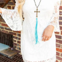 D & J Industries Bridal Locked In Lace Off Shoulder Dress - Ivory With Neutral Lining