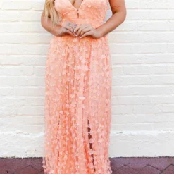 D & J Industries Look So Good — Boho Bridesmaid Dress In Pink
