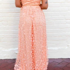 D & J Industries Look So Good — Boho Bridesmaid Dress In Pink