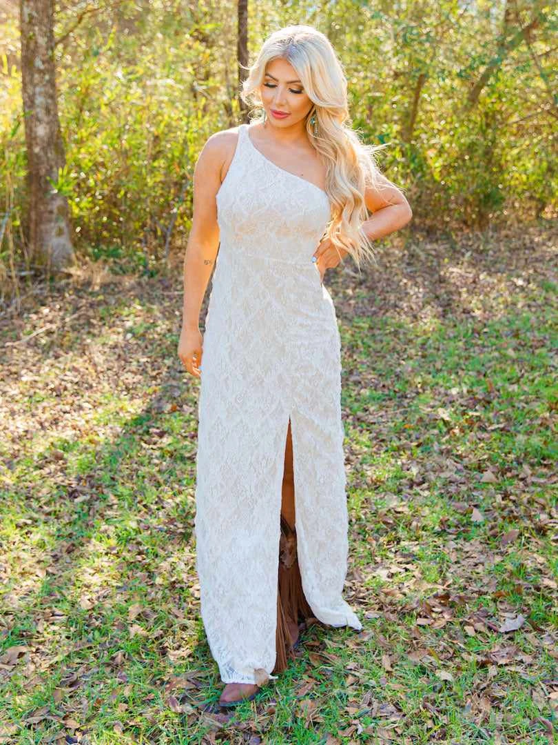 D & J Industries Bridal Love You Better — Formal Western Dress In Ivory 1 D & J Industries Bridal Love You Better — Formal Western Dress In Ivory