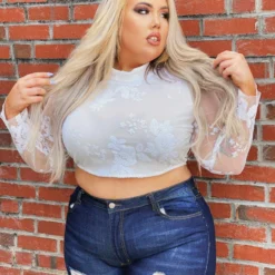 D & J Industries Made For You Top - White