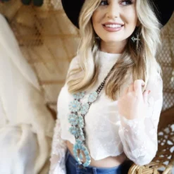 D & J Industries Made For You Top - White