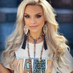 Miss Mud Pie Mama Tee - Cream Clothing