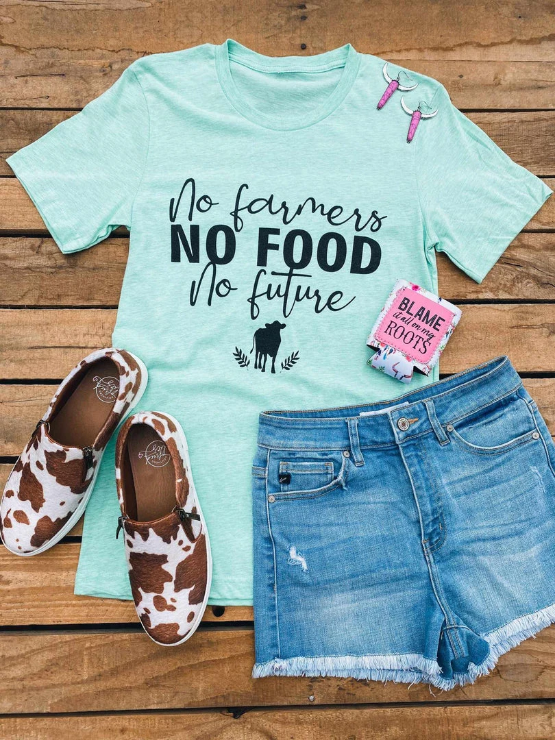 Buckin Barn No Farmers No Food No Future Tee Tees 1 Buckin Barn No Farmers No Food No Future Tee Tees