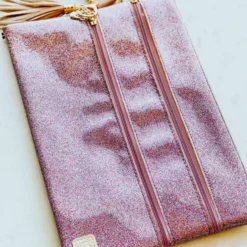 Southern Grace Pink Disco Double Zipper Bag New Arrivals
