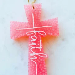 Southern Custom Designs Faith Cross Freshie Accessories
