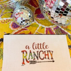 4B Custom Designs LLC A Little Ranchy Makeup Bag New Arrivals
