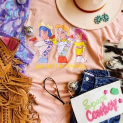 4B Custom Designs LLC You Aint No Cowboy T-shirt New Arrivals