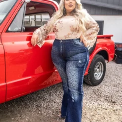 D & J Industries Co., LTD. Keep On Rollin Sequin Bodysuit - Rose Gold 7 D & J Industries Co., LTD. Keep On Rollin Sequin Bodysuit - Rose Gold