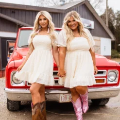 D & J Industries Co., LTD. Girl Next Door Ivory Dress New Arrivals 5 D & J Industries Co., LTD. Girl Next Door Ivory Dress New Arrivals