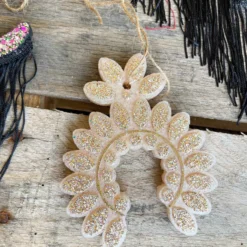 Southern Custom Designs Champagne Squash Blossom Freshie