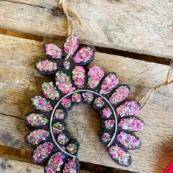 Southern Custom Designs Accessories Pink Squash Blossom Freshie