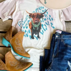 Raisin Arrows Squash Highlander Tee Summer Fever Collection