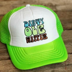 FayCo Dirty Ole Hippie Trucker Hat Accessories