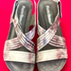 Olem Shoe Corporation New Arrivals Perfectly Pewter Wedge