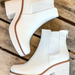 Olem Shoe Corporation Boogie All Night Long White Booties