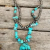 Southern Grace New Arrivals Take Me To The Rodeo Turquoise Necklace
