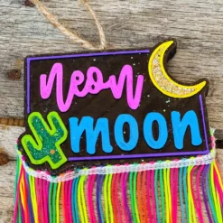 Southern Custom Designs Neon Moon Fringe Freshie New Arrivals