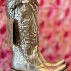 Lane Boots Nighthawk Boot By Lane - Champagne Metallic New Arrivals