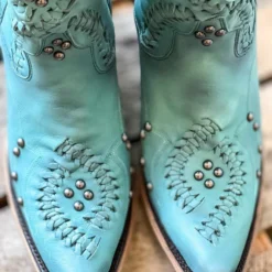 Lane Boots Cossette Boot By Lane - Turquoise Blaze