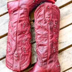 Lane Boots Cossette Boot By Lane - Smoldering Ruby New Arrivals