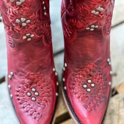 Lane Boots Cossette Boot By Lane - Smoldering Ruby New Arrivals