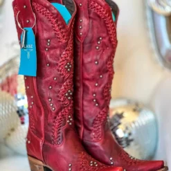 Lane Boots Cossette Boot By Lane - Smoldering Ruby New Arrivals