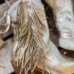 Lane Boots New Arrivals Spirit Animal Shortie - Champagne Metallic