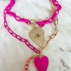 Treasure Jewels, Inc. Sweetheart Pink Moon Necklace 6 Treasure Jewels, Inc. Sweetheart Pink Moon Necklace