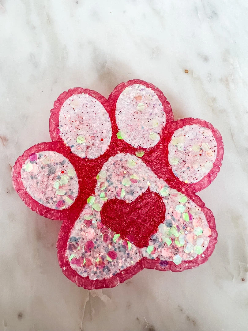 Southern Custom Designs New Arrivals Pink Paw Print Freshie 1 Southern Custom Designs New Arrivals Pink Paw Print Freshie