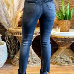 Special A New Arrivals High Rise Relaxed Distressed Skinny Jeans