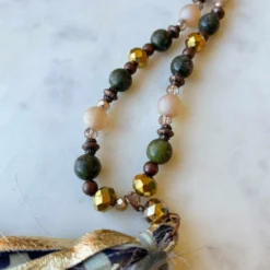 Your Fashion Wholesale Camo Tassel Necklace - Camouflage Deal Of The Day