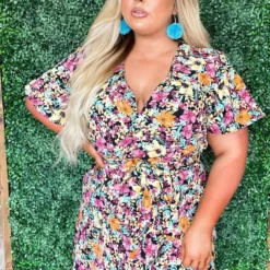 D & J Industies Co., LTD. PREORDER Finders Keepers Black Floral Dress Pre-Orders