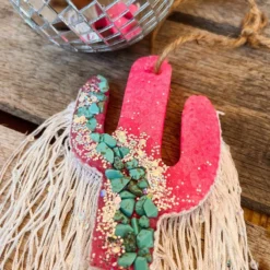 Southern Custom Designs Geode Cactus And Fringe Freshie