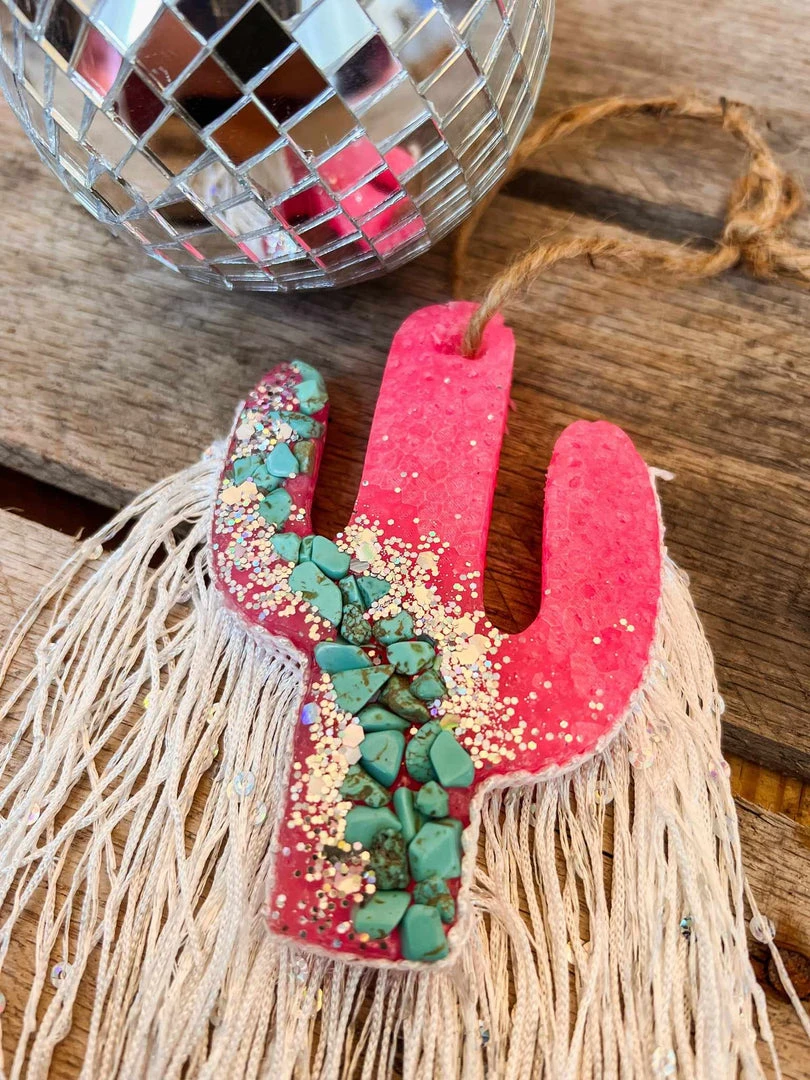 Southern Custom Designs Geode Cactus And Fringe Freshie 1 Southern Custom Designs Geode Cactus And Fringe Freshie