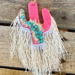 Southern Custom Designs Geode Cactus And Fringe Freshie